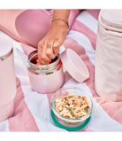 Termos obiadowy Hydro Flask Jar Agave – jasnozielony, podwójne ścianki TempShield™, szczelny, trwały, bez BPA, do gorących i zimnych posiłków.