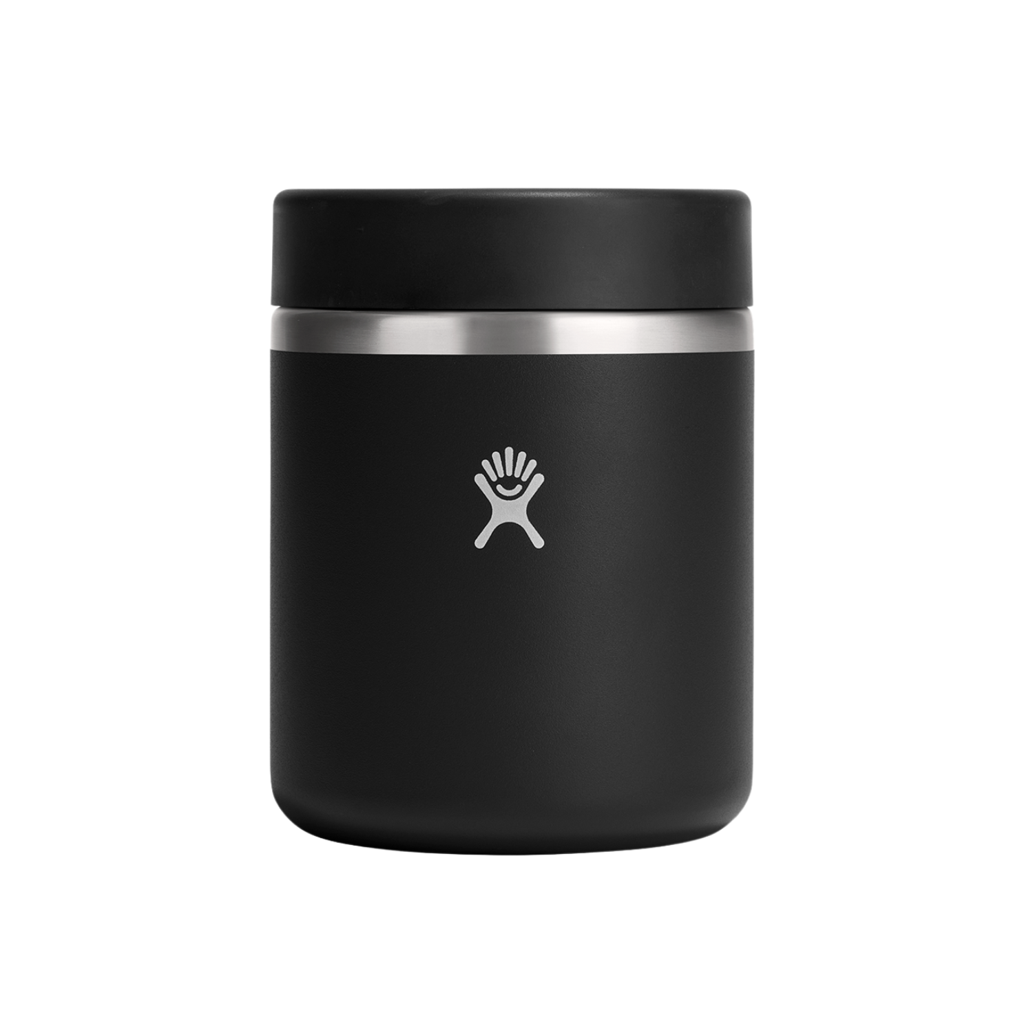Termos obiadowy Hydro Flask Jar Black – czarny, podwójne ścianki TempShield™, szczelny, trwały, bez BPA, do gorących i zimnych posiłków.
