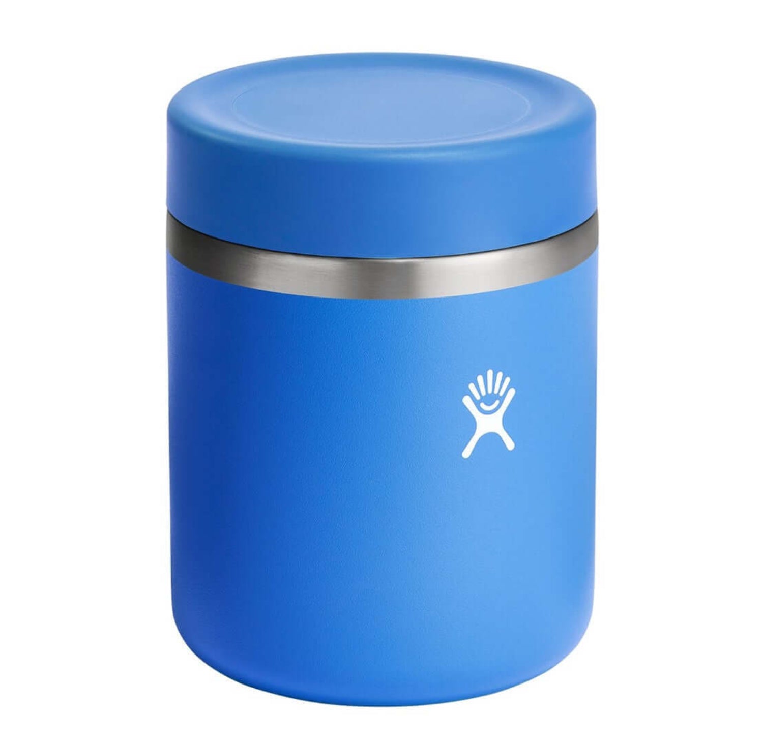 Termos obiadowy Hydro Flask Jar Cascade – niebieski, podwójne ścianki TempShield™, szczelny, trwały, bez BPA, do gorących i zimnych posiłków.