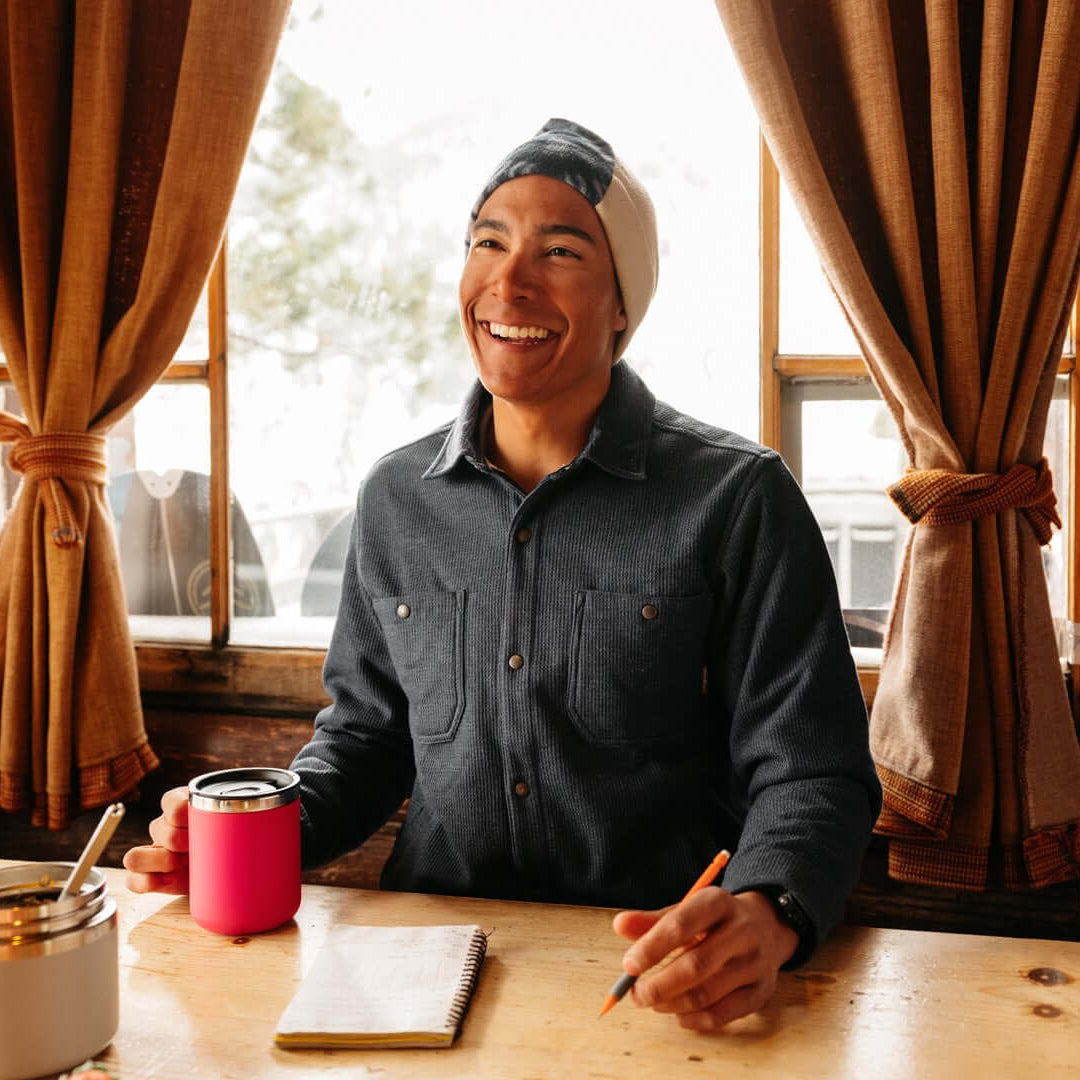 Termos obiadowy Hydro Flask Jar Cascade – niebieski, podwójne ścianki TempShield™, szczelny, trwały, bez BPA, do gorących i zimnych posiłków.