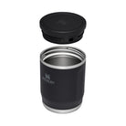 Czarny termos obiadowy Stanley Adventure 530 ml – szeroki wlew i wygodne użytkowanie