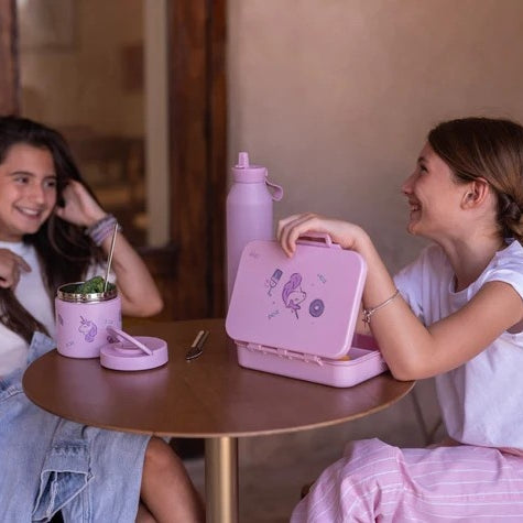 Termos obiadowy Citron Stormy Unicorn 350 ml dla dzieci – stal nierdzewna, szczelny, bez BPA, ciepło do 6h, wzór: jednorożce