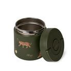 Termos obiadowy Citron Tiger 350 ml dla dzieci – stal nierdzewna, szczelny, bez BPA, ciepło do 6h, wzór: tygrysy