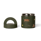 Termos obiadowy Citron Tiger 350 ml dla dzieci – stal nierdzewna, szczelny, bez BPA, ciepło do 6h, wzór: tygrysy