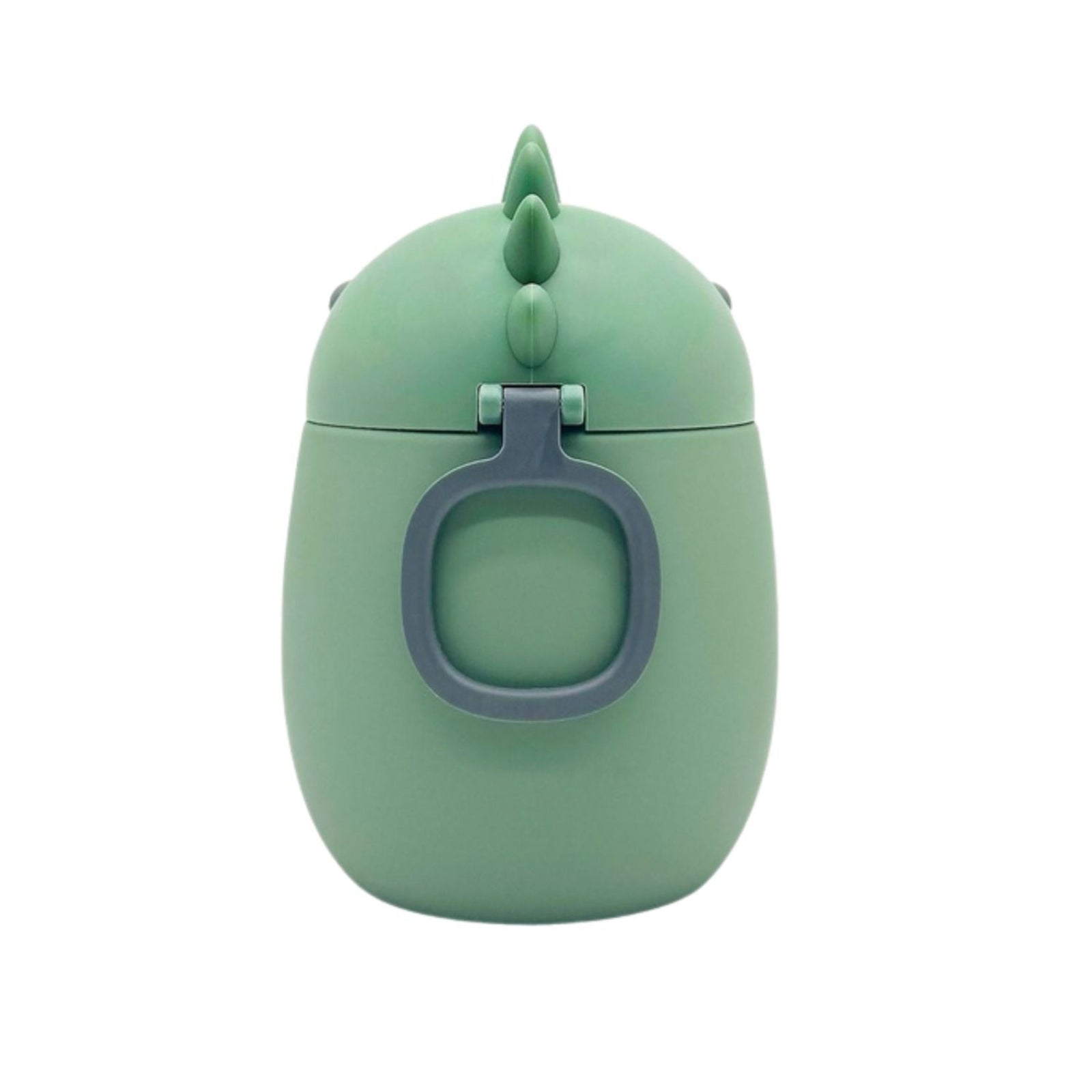 Asobu Bestie Foodie Dinosaur- termos obiadowy dla dzieci, 600 ml, stal nierdzewna, ergonomiczny kształt, odporny na zarysowania, zabawny kształt dinozaura, kolor: zielony