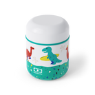 Monbento Capsule Dino – termos dla dzieci 280 ml. Utrzymuje ciepło do 5 h, 100% szczelny i lekki. Idealny na zupę, owsiankę czy makaron w podróży, wzór: dinozaury