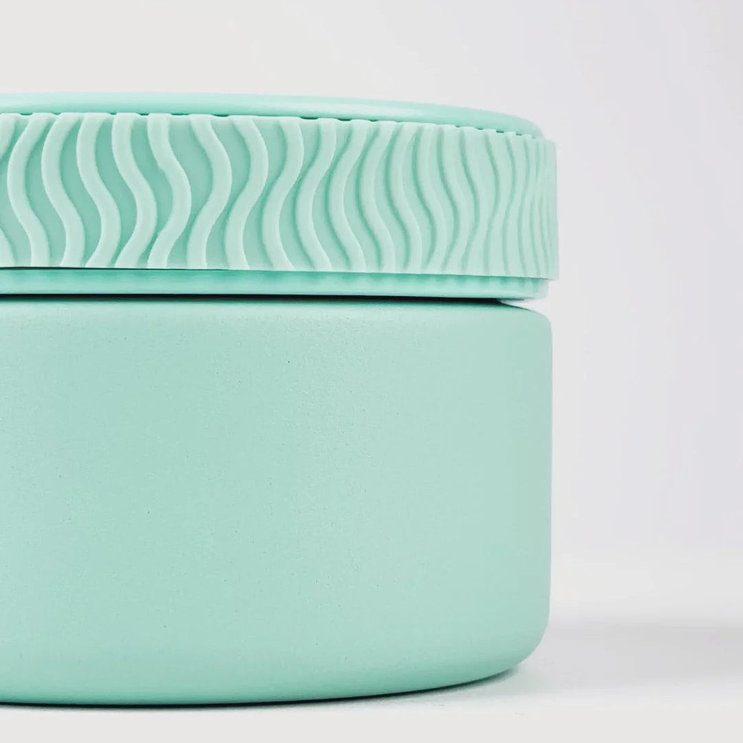 MontiiCo Food Jar Marine 200 ml – termos dla dzieci, szczelny, utrzymuje ciepło do 5 h, idealny do szkoły, kolor: zielony / morski