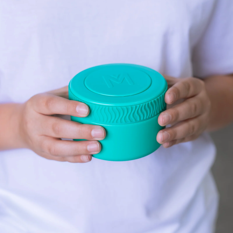MontiiCo Food Jar Mohito 200 ml – termos dla dzieci, szczelny, utrzymuje ciepło do 5 h, idealny do szkoły, kolor: zielony