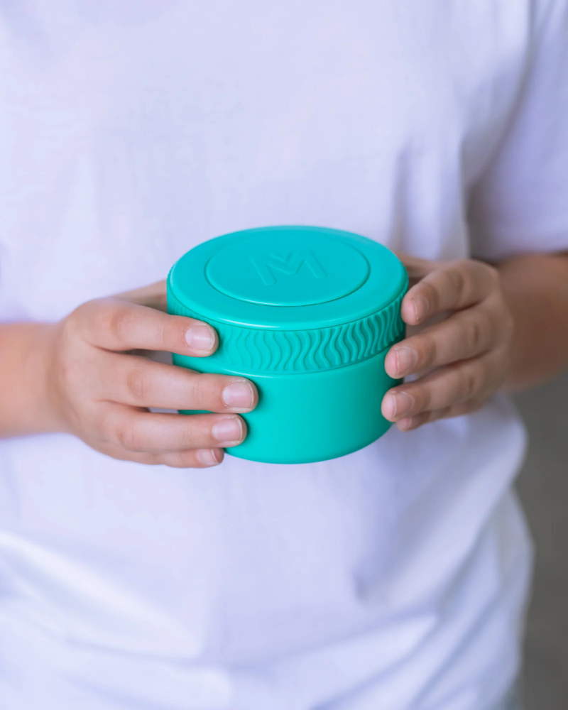 MontiiCo Food Jar Mohito 200 ml – termos dla dzieci, szczelny, utrzymuje ciepło do 5 h, idealny do szkoły, kolor: zielony