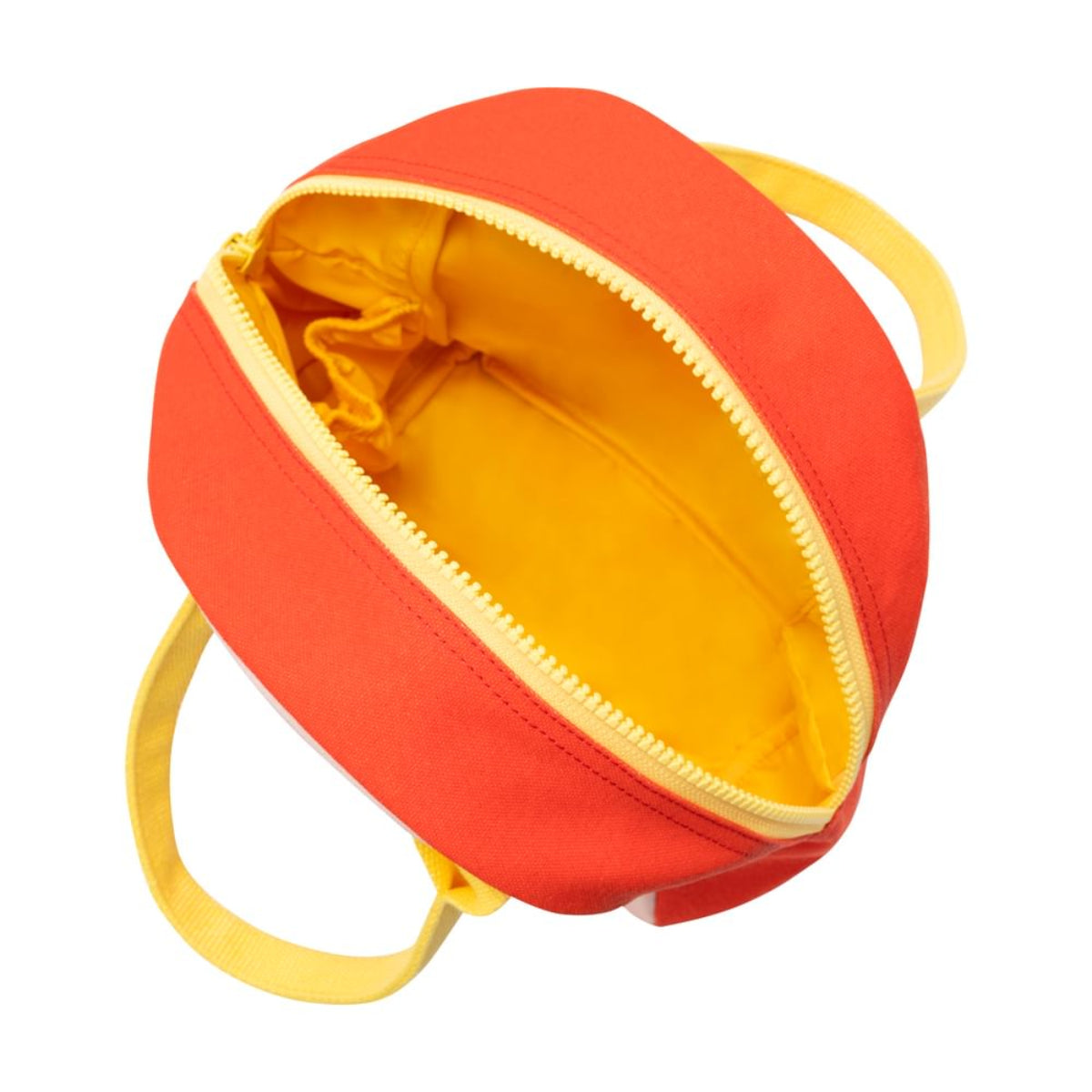 Torba termiczna na lunch Apple – ekologiczna, pojemna, z bawełny organicznej i RPET, wodoodporna i lekka, kolor: czerwony