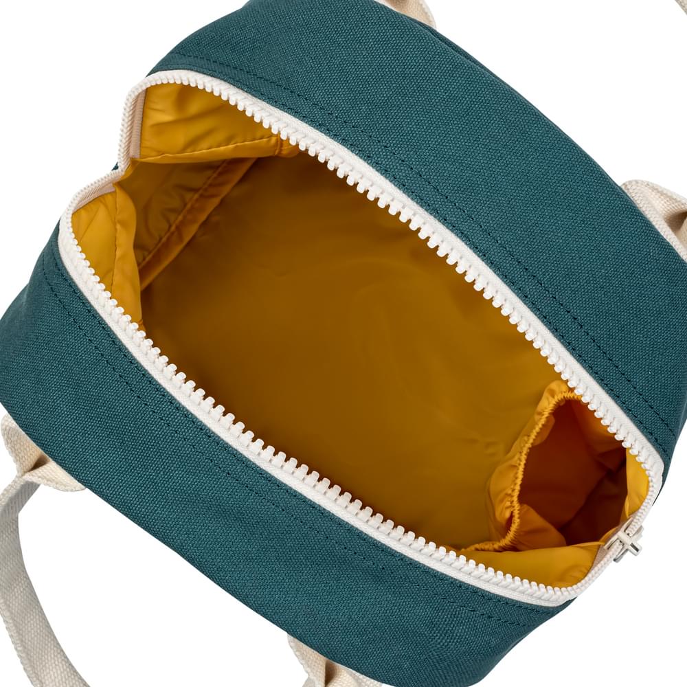 Torba termiczna na lunch Cypress – ekologiczna, pojemna, z bawełny organicznej i RPET, wodoodporna i lekka, kolor: zielony