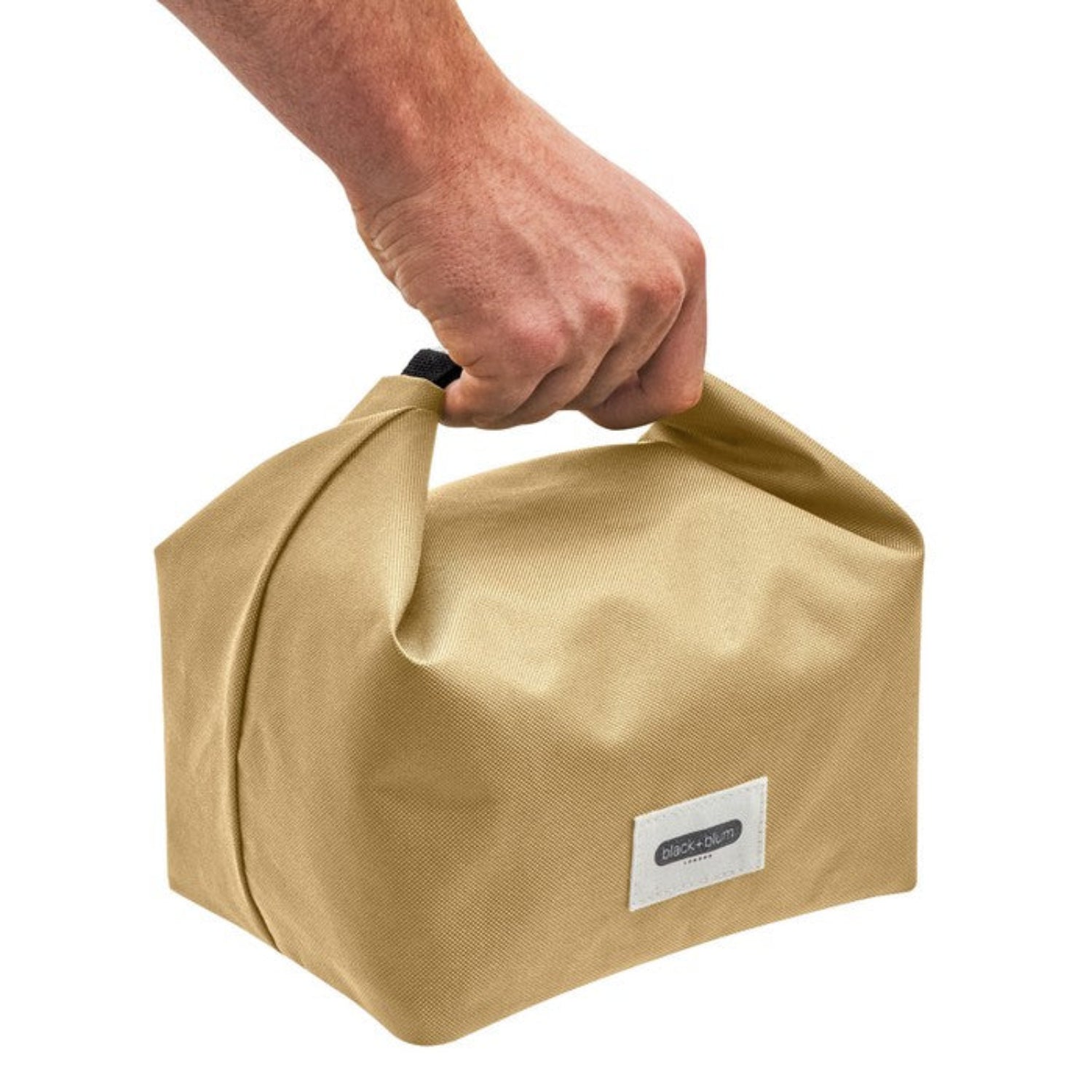 Torba termiczna Black+Blum beżowa – lekka, wodoodporna, z materiału z recyklingu PET, idealna na lunch i napoje