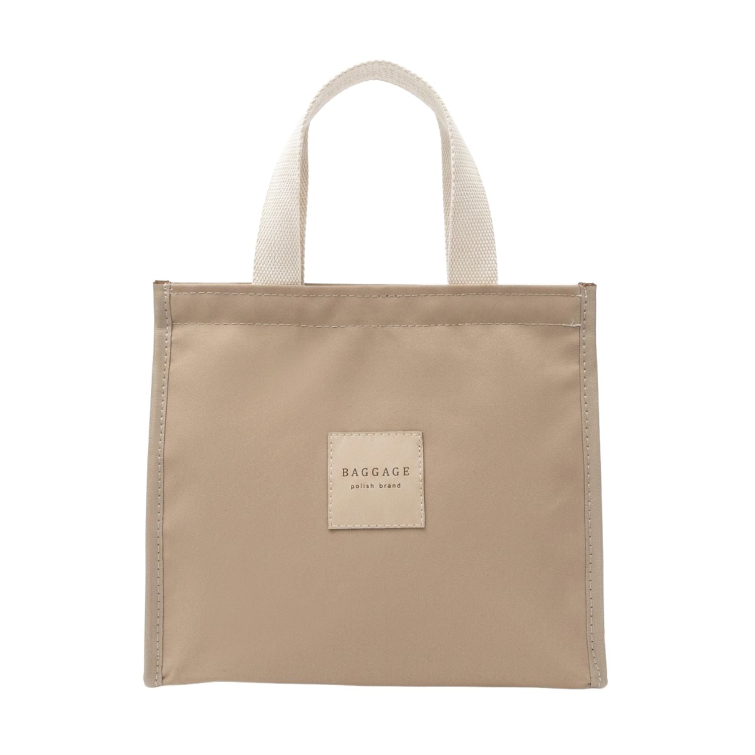 Gładka torba termiczna na lunch Baggage w kolorze beżowym