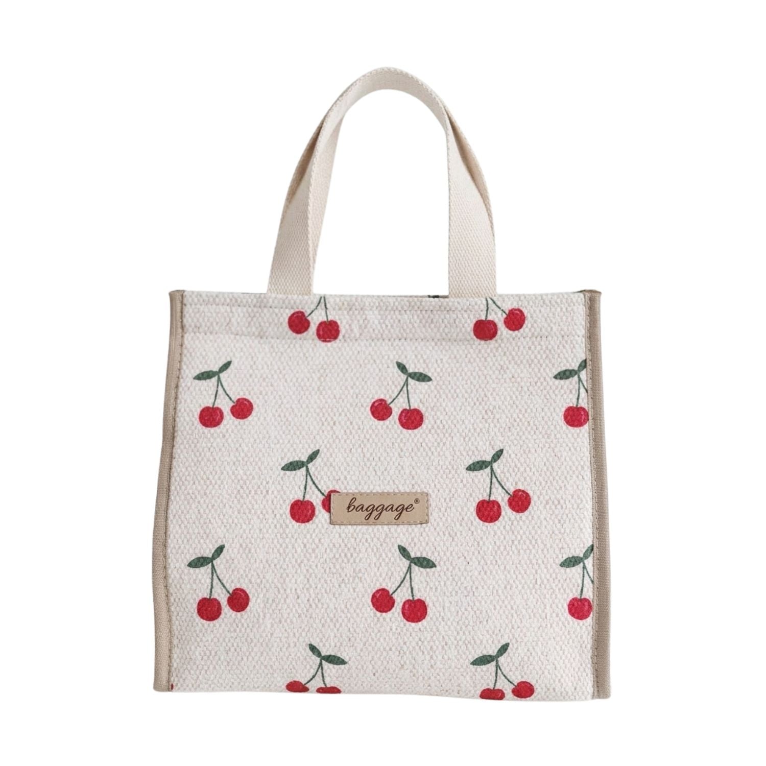 Torba termiczna na lunch Baggage Wiśnie z motywem czerwonych owoców