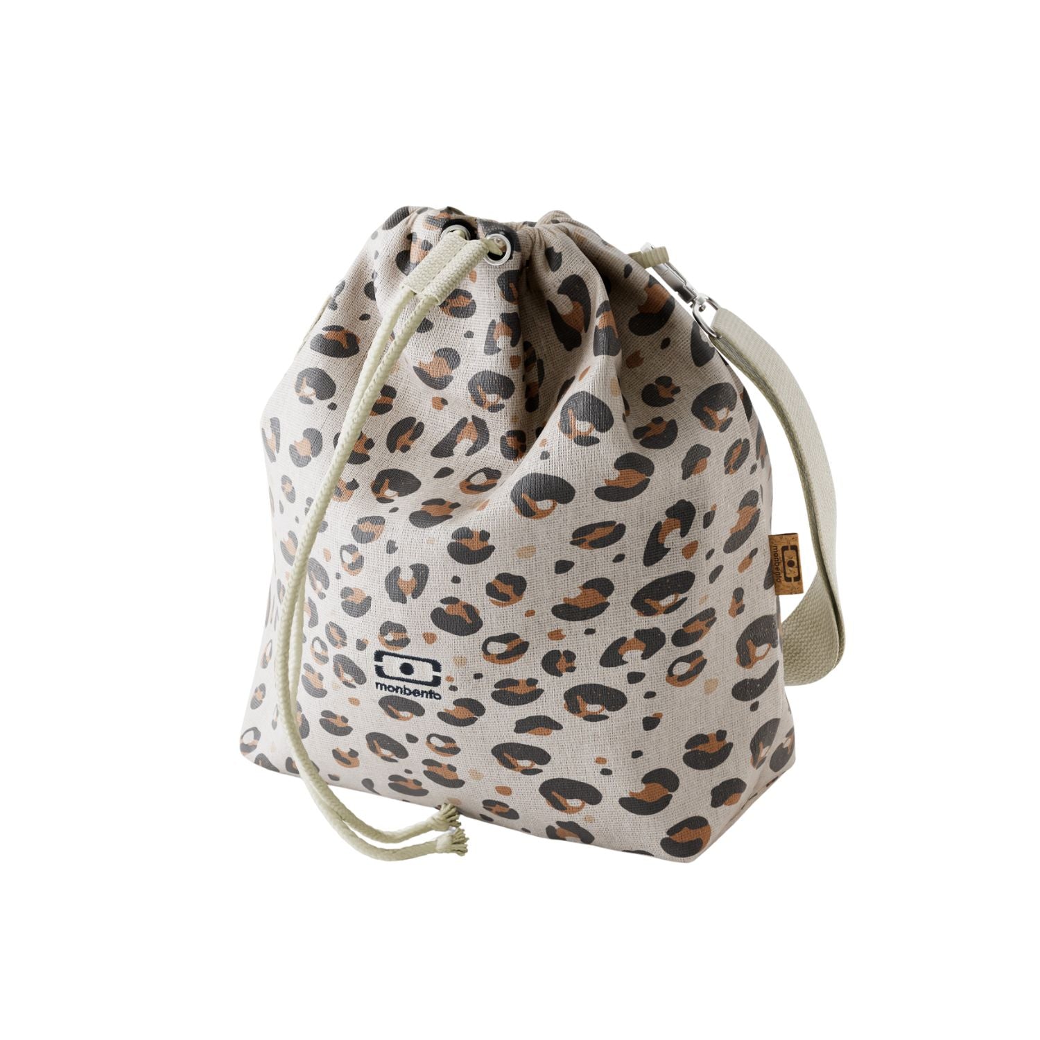 Monbento Lunchbag Graphic Leopard – lekka, termoizolowana torba na lunch, idealna do szkoły, pracy i na wycieczki.