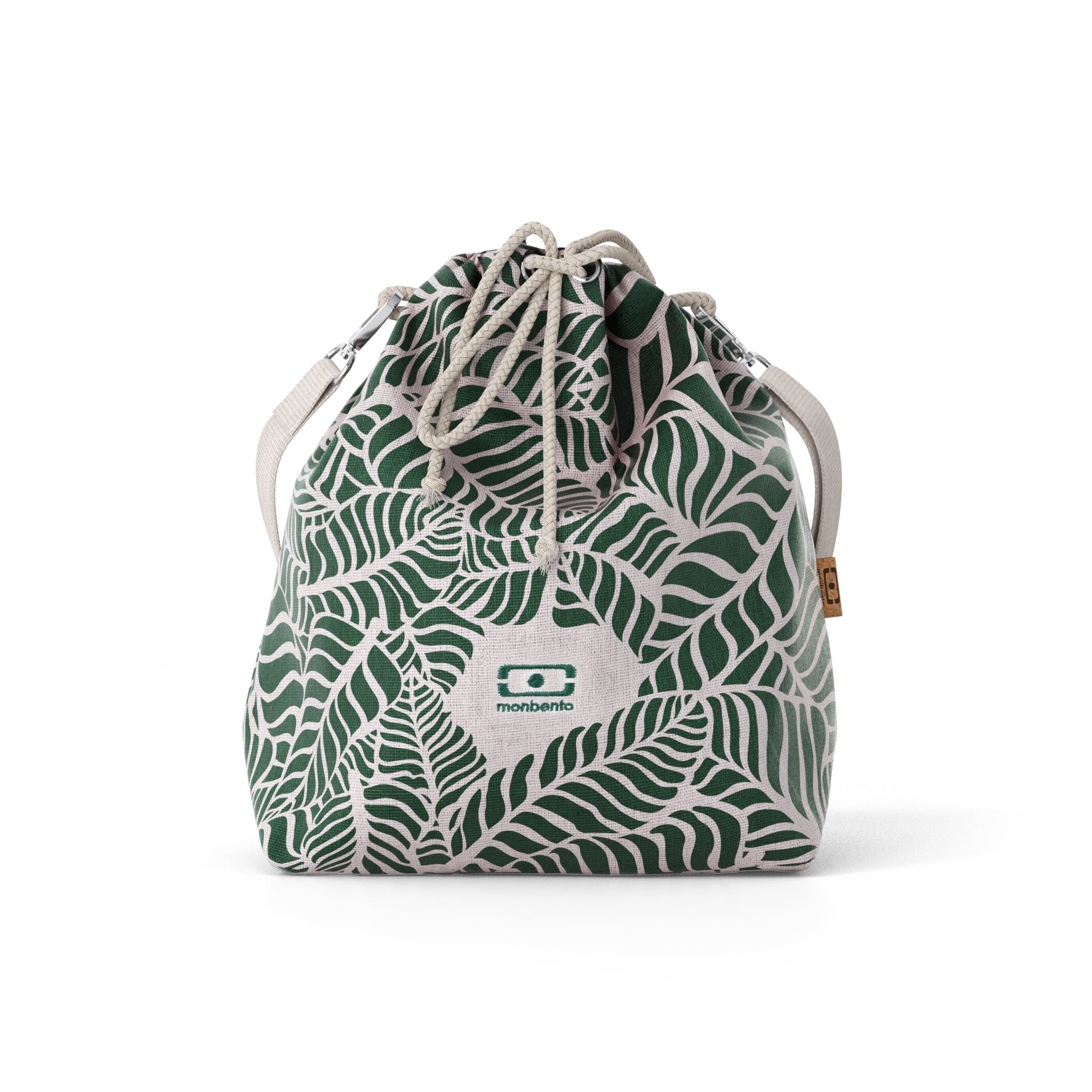 Torba termiczna na lunchbox w liście Monbento Lunchbag z paskiem