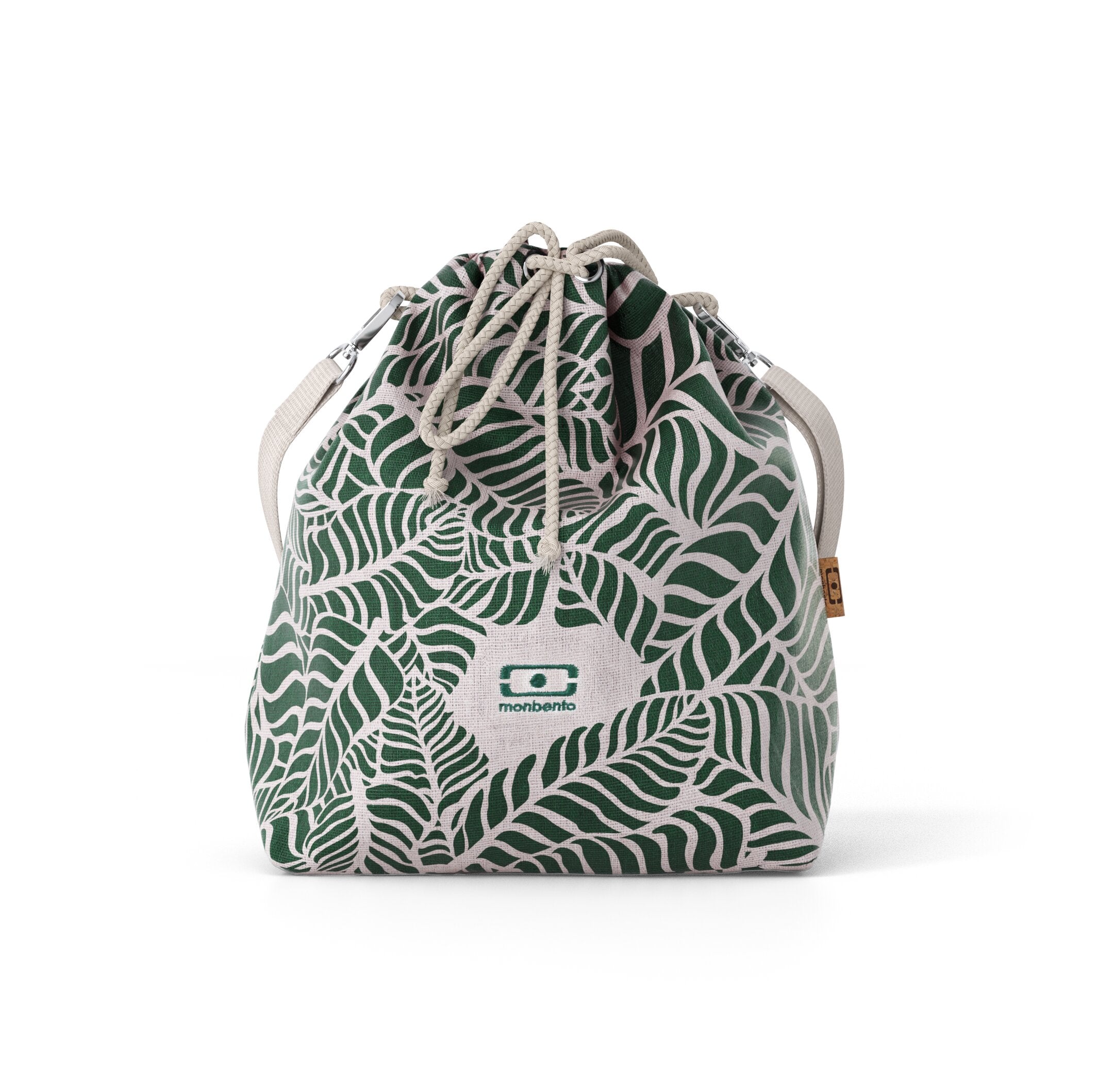 Torba termiczna na lunchbox w liście Monbento Lunchbag z paskiem