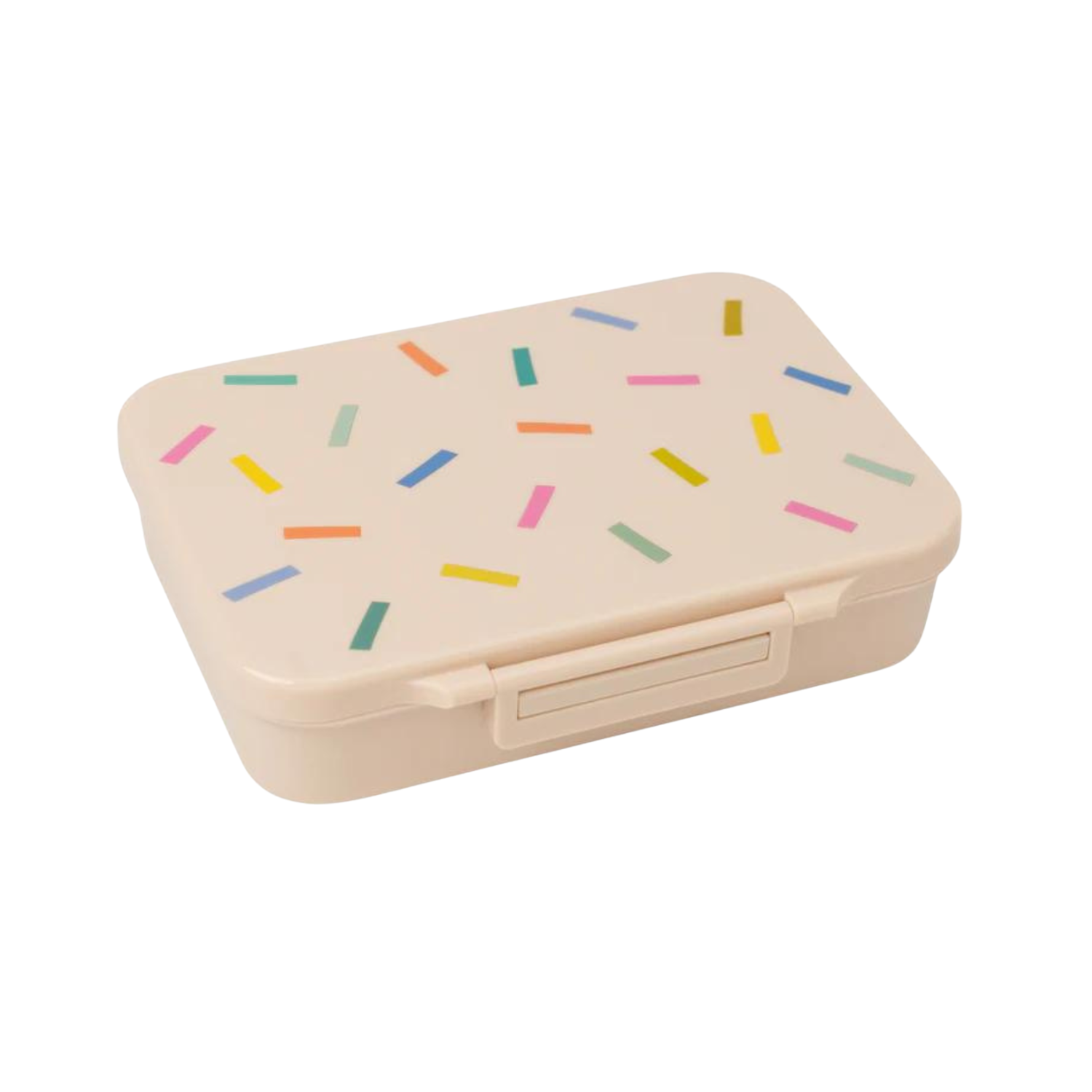 Tritanowy lunch box dla dzieci The Cotton Cloud– kompaktowy, kolorowy i bezpieczny, z pojemnością 850 ml, wzór: konfetti