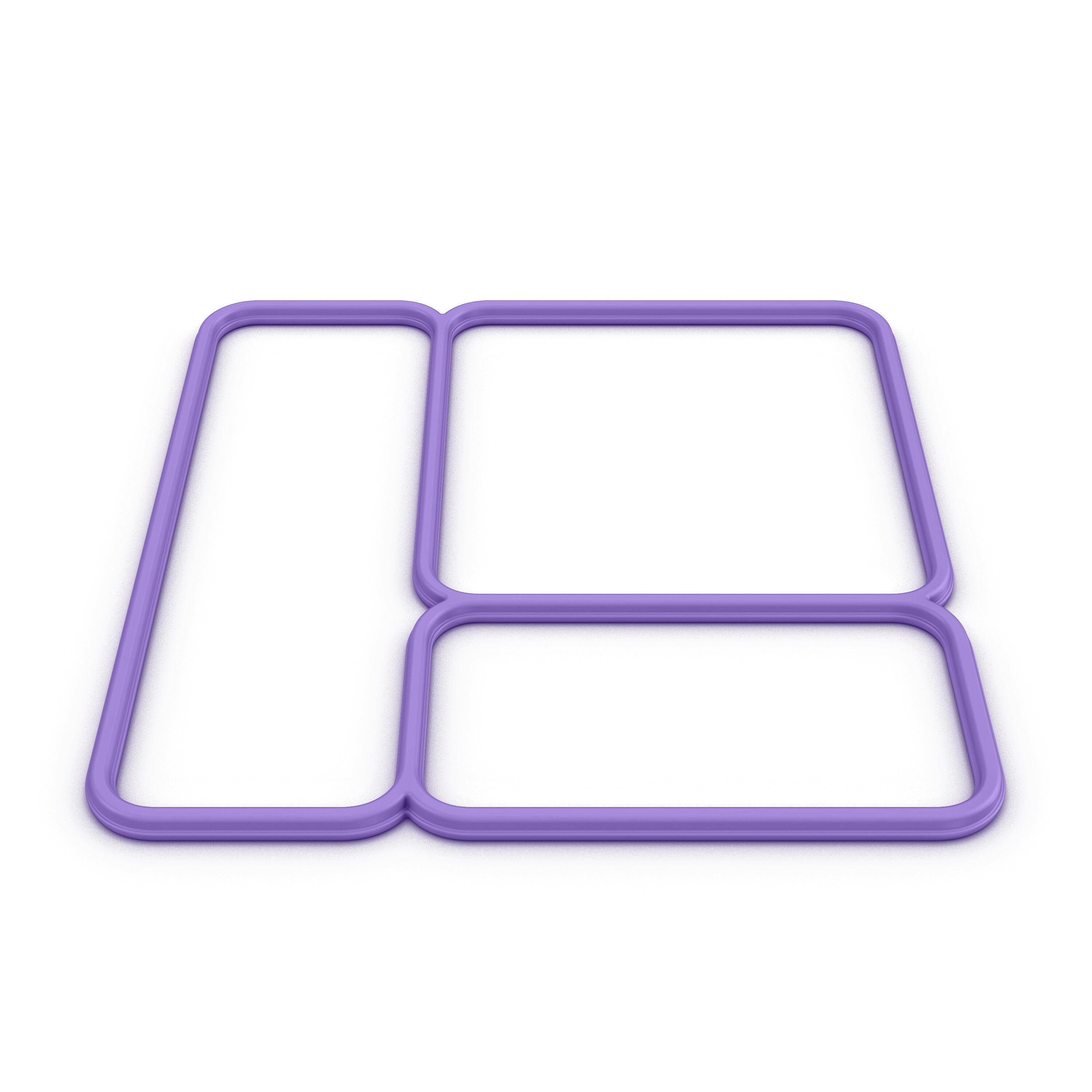 Uszczelka do śniadaniówki OmieBox – fioletowa, silikonowa, szczelna i bezpieczna, w kolorze Unicorn Pink