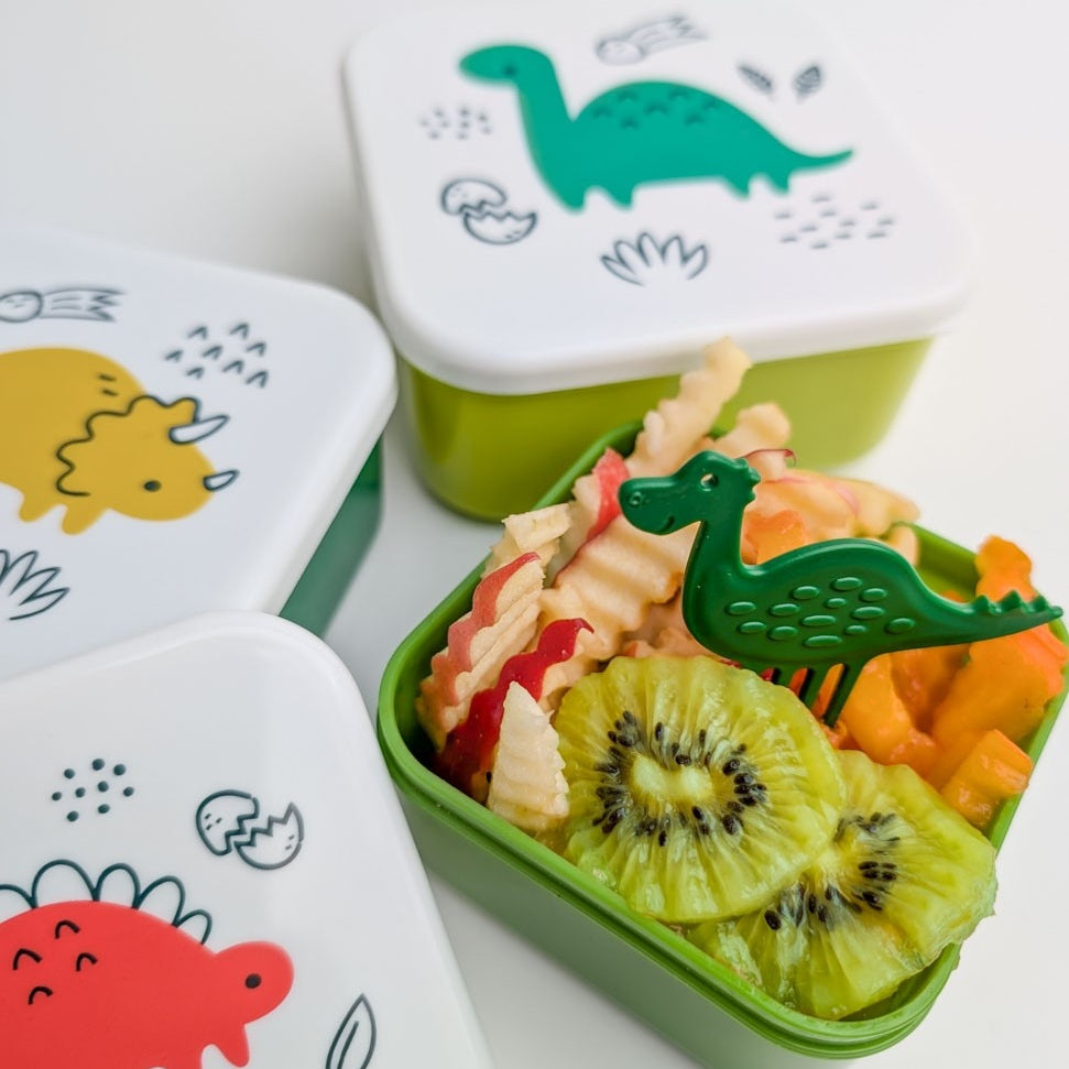 Ozdobne picki do bento z dinozaurami Pieksi Griffel Dino