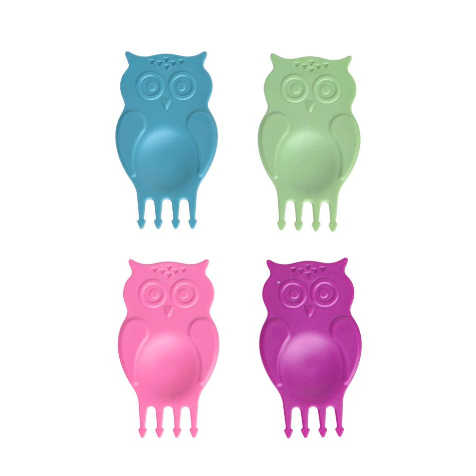 Mini widelczyki bento Pieksi Griffel Owl z motywem sowy