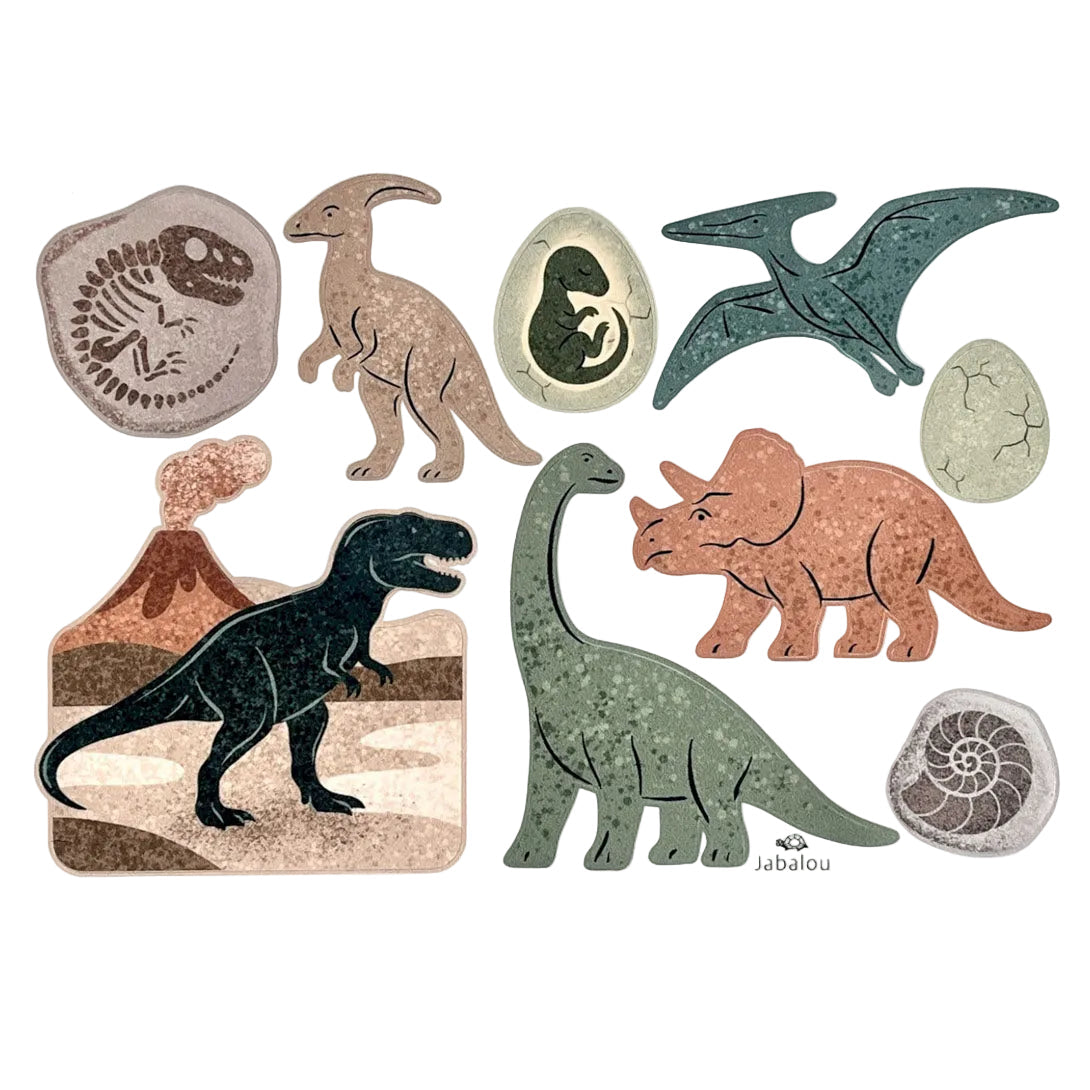 Wodoodporne naklejkina lunch boxa ze wzorem dinozuarów