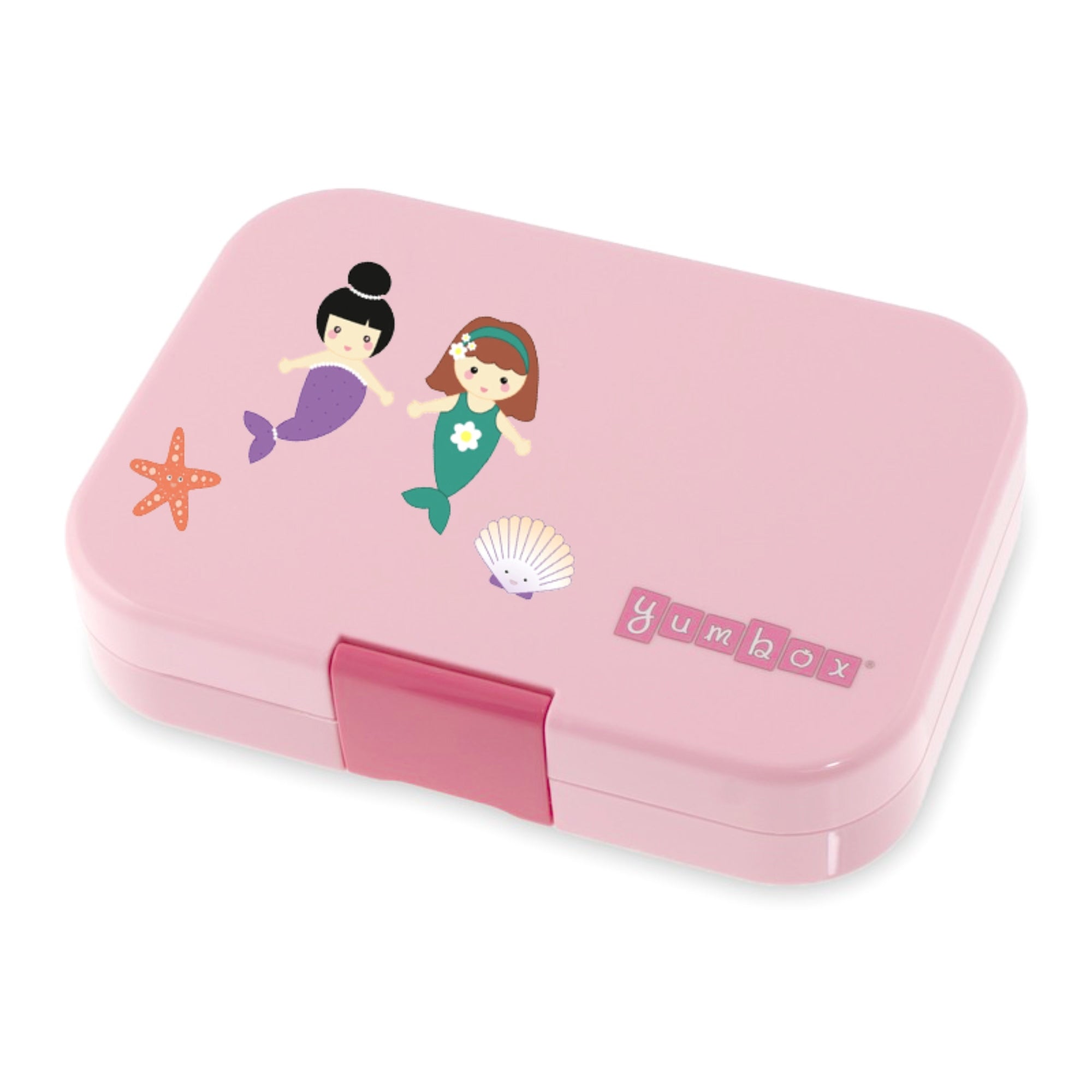 Naklejki syreny Jabalou, kolorowe i wodoodporne, z trwałym klejem, idealne do personalizacji lunch boxa, bidonu lub butelki dziecka.