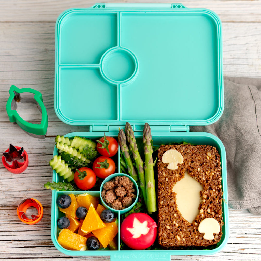 Wykrawacze Lekkabox liście – zestaw 3 rozmiarów, stal nierdzewna, bezpieczne uchwyty, idealne do owoców, warzyw, kanapek i ciasteczek