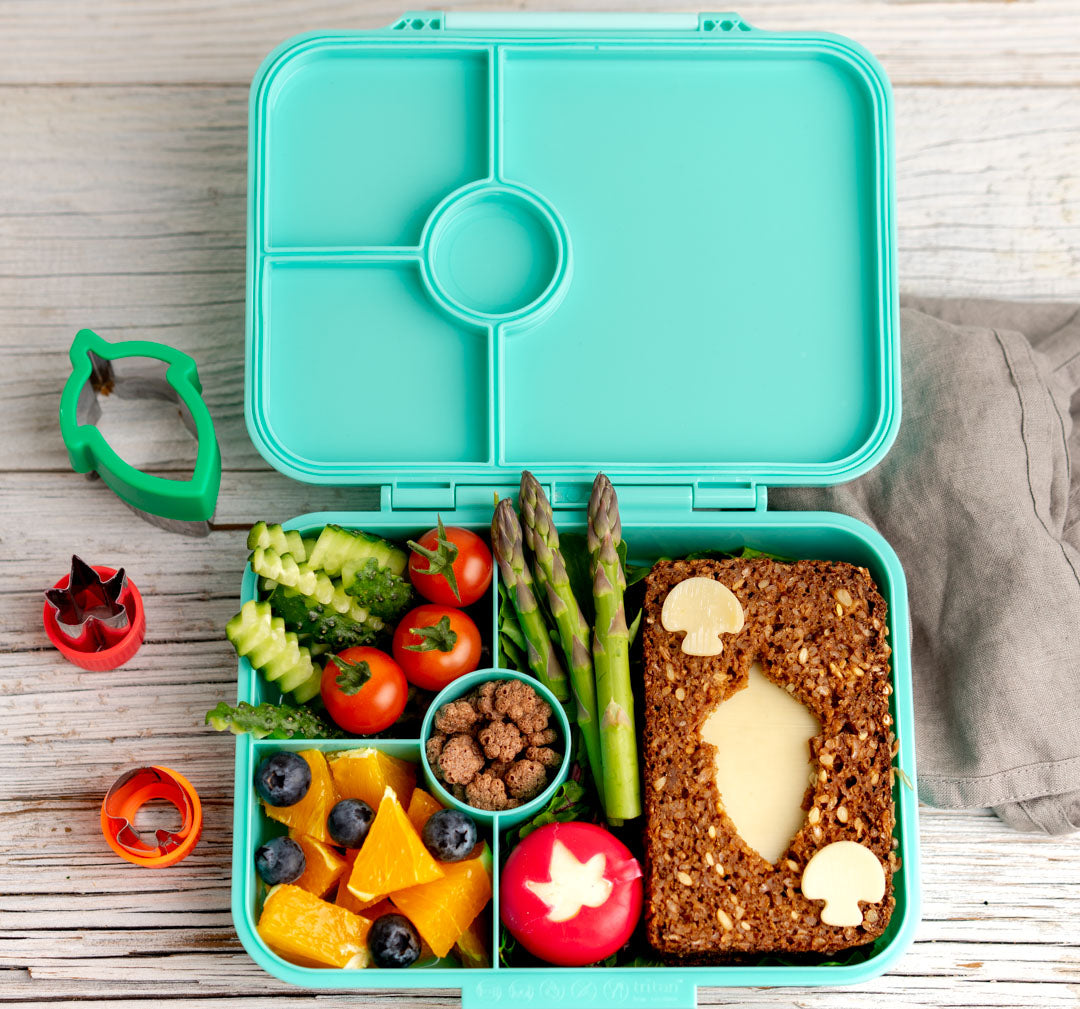 Wykrawacze Lekkabox liście – zestaw 3 rozmiarów, stal nierdzewna, bezpieczne uchwyty, idealne do owoców, warzyw, kanapek i ciasteczek