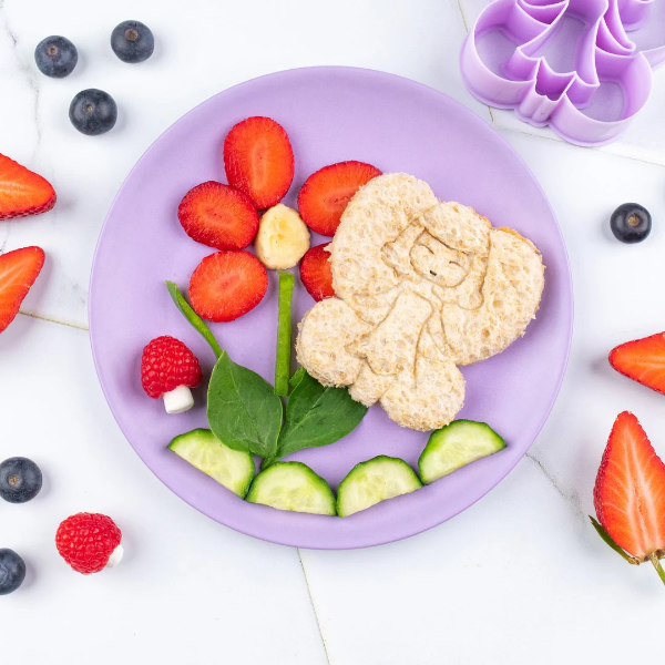 Wykrawacze do kanapek Lunch Punch – ekologiczne, 100% recykling, idealne na szkolne śniadania i pikniki, wzór: wróżka