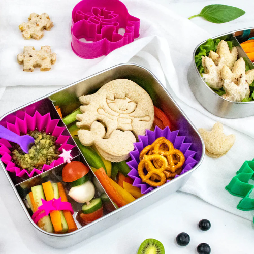 Wykrawacze do kanapek Lunch Punch – ekologiczne, 100% recykling, idealne na szkolne śniadania i pikniki, wzór: syrena