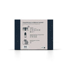 Monbento Gift Box Blue Natural – zestaw prezentowy, lunchbox 1 L, butelka 0,5 L i torba, szczelny, stylowy i idealny na prezent, kolor: niebieski