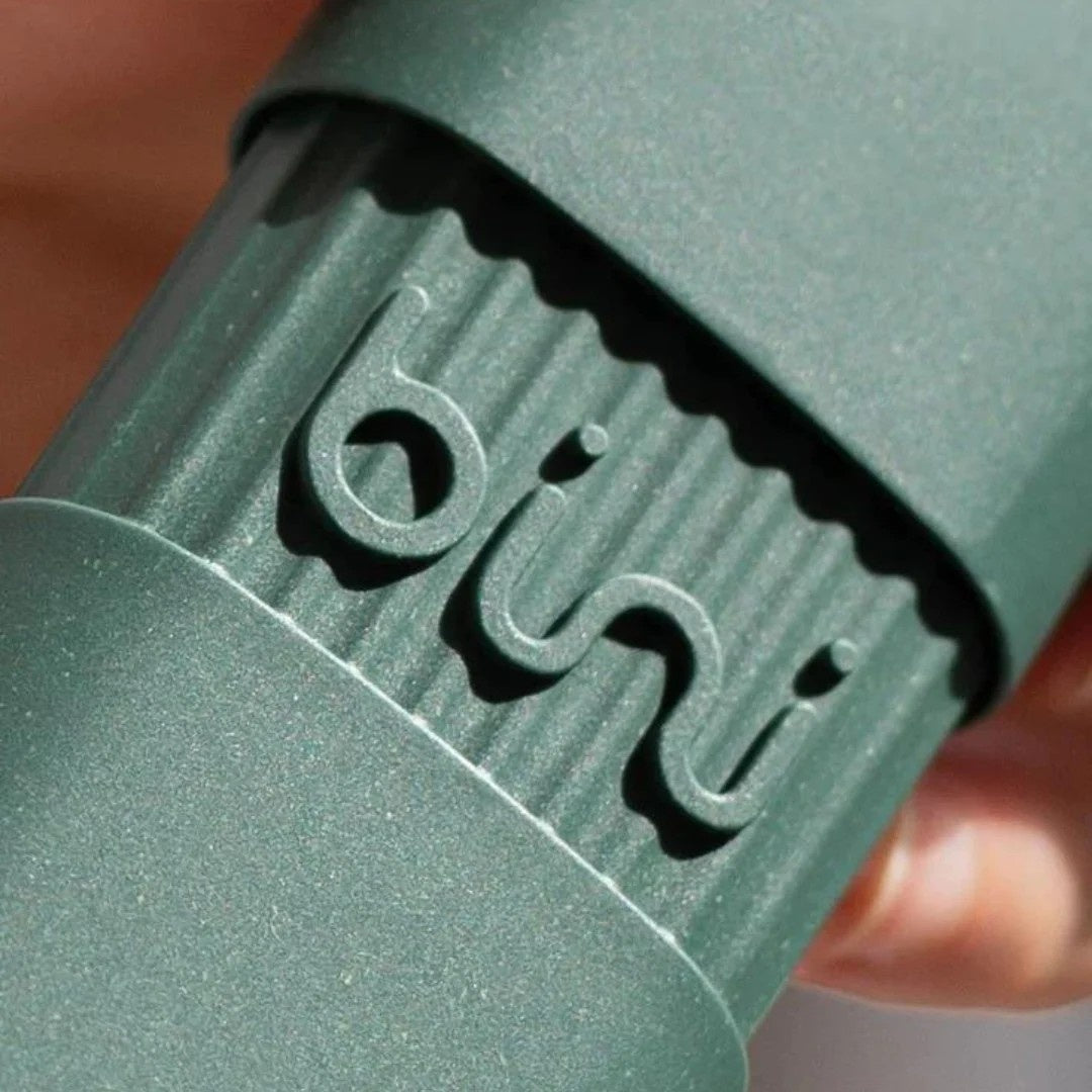 Ekologiczne sztućce bez BPA w zielonym etui - Bini KIt