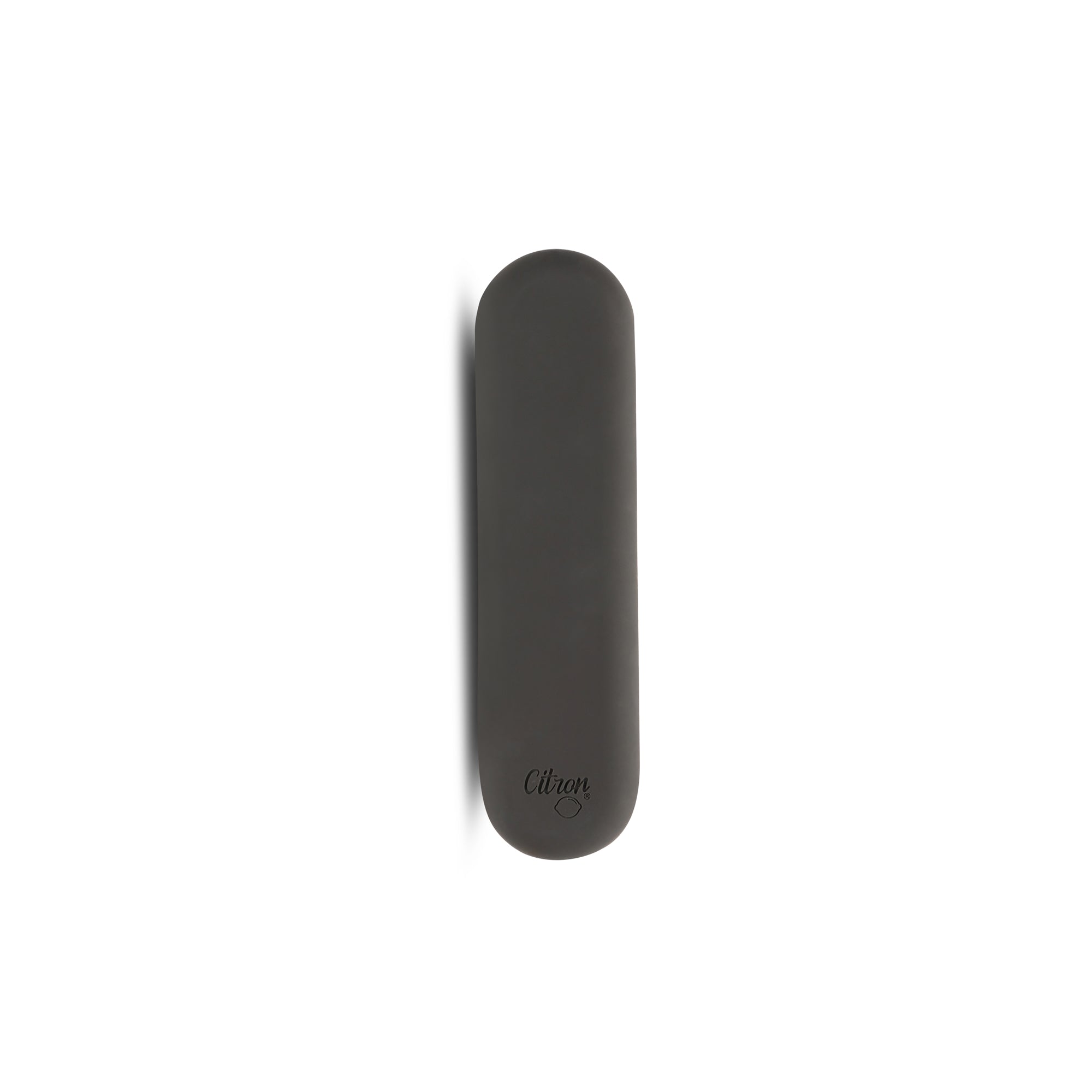 Zestaw sztućców Citron Black ze stali nierdzewnej 304 z silikonowym etui, kompaktowy, bez BPA, idealny do lunch boxa, kolor: czarny