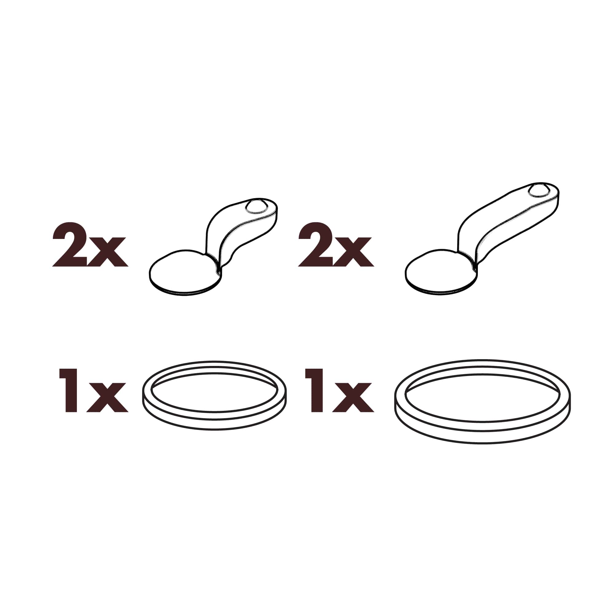 ION8 - zestaw oryginalnych uszczelek do butelek