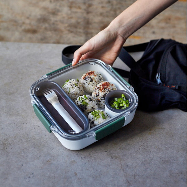 BLACK+BLUM LUNCH BOX ORIGINAL na posiłki typu bento, morski Black+Blum Lunch Boxes & Totes | TwójLunchBox