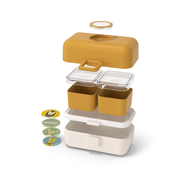 MONBENTO TRESOR bento box dla dzieci, 0.8 l, Safari Monbento Lunch Boxes & Totes | TwójLunchBox