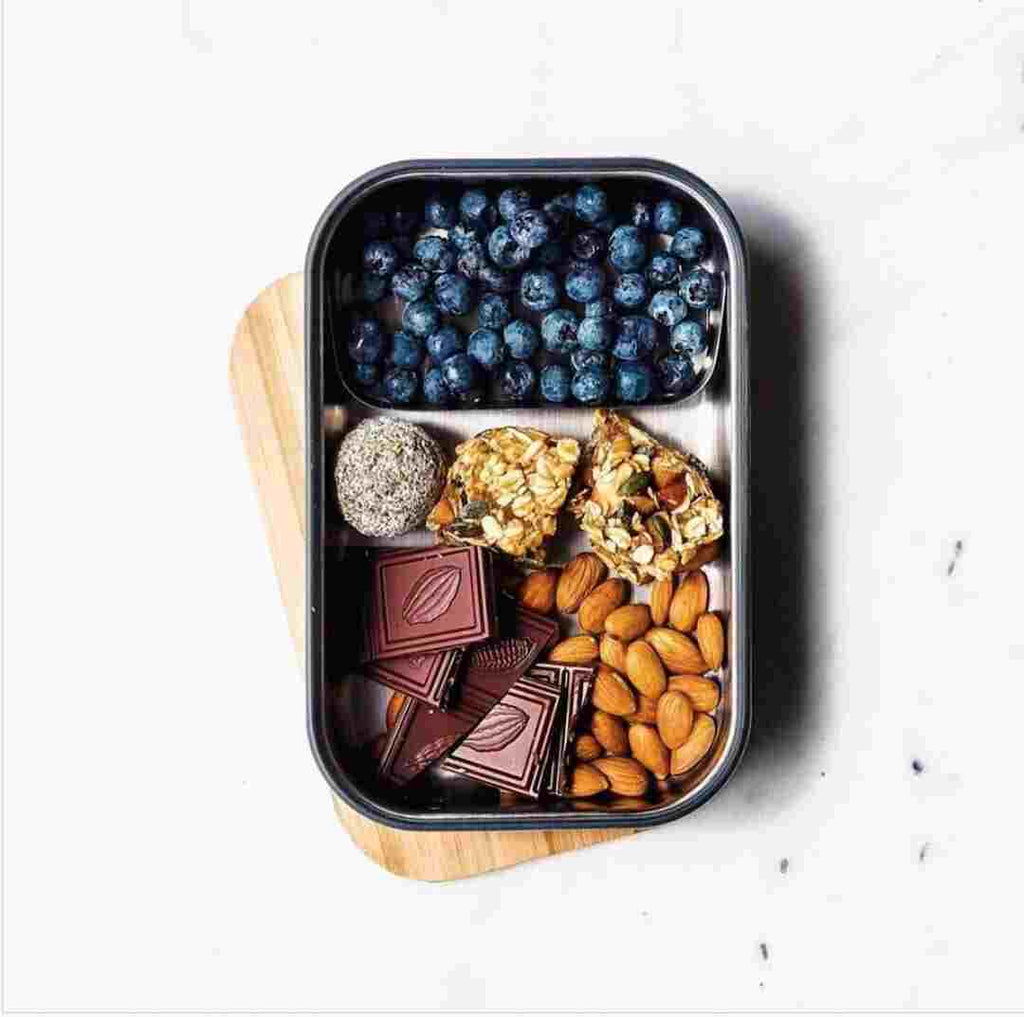 BLACK+BLUM SANDWICH BOX stalowa śniadaniówka, morska Black+Blum Lunch Boxes & Totes | TwójLunchBox
