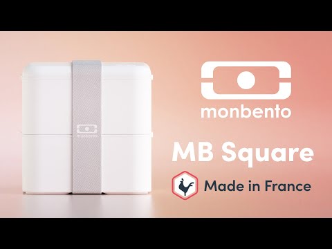 Monbento Square Jungle – francuski lunchbox 1,7 l z dwoma pojemnikami i separatorem. Szczelny, trwały i bez BPA. Idealny do pracy, szkoły i podróży, kolor: zielony