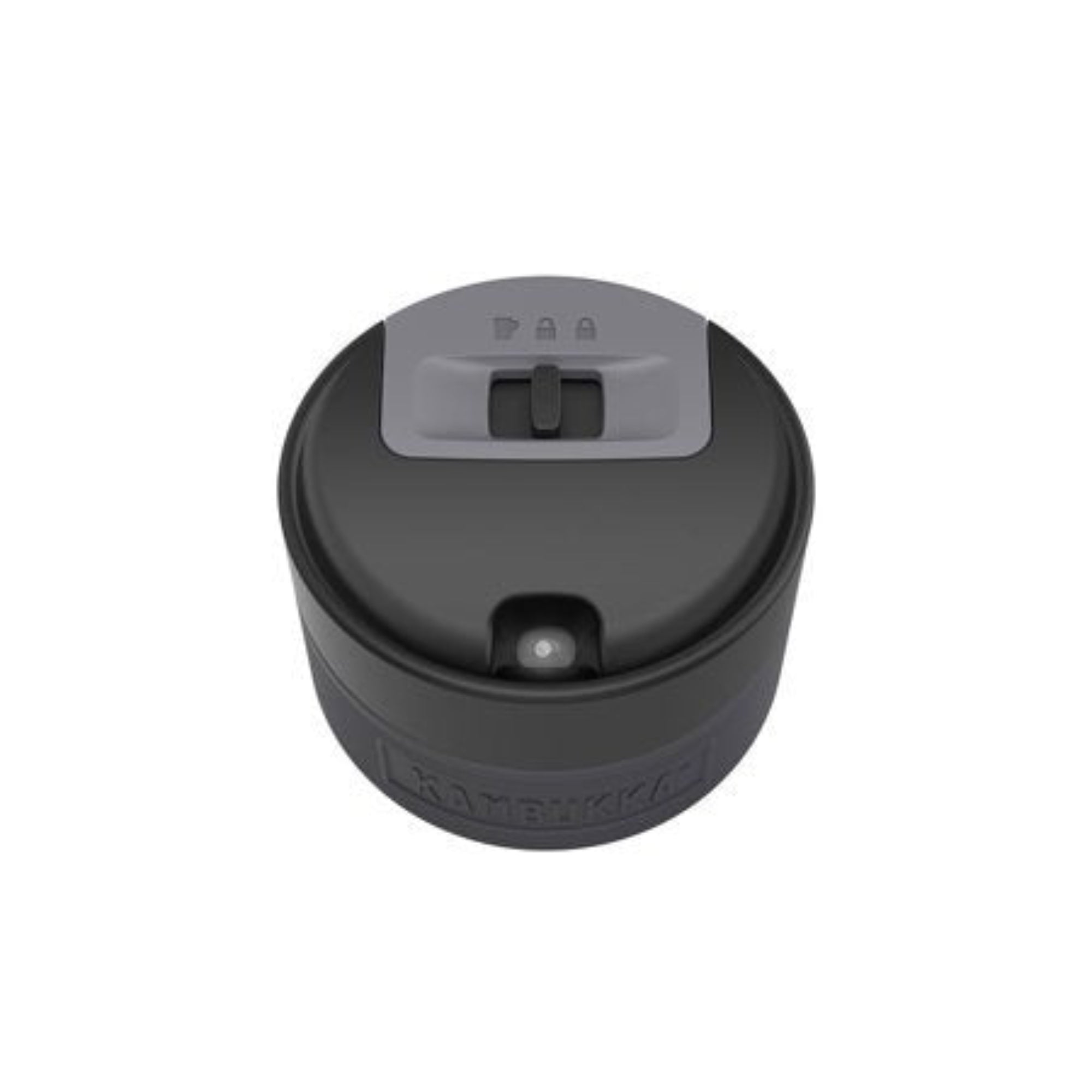 Kambukka Etna Black Steel 500 ml – stalowy kubek termiczny, nakrętka 3w1, szczelny i stylowy, utrzymuje ciepło do 9h