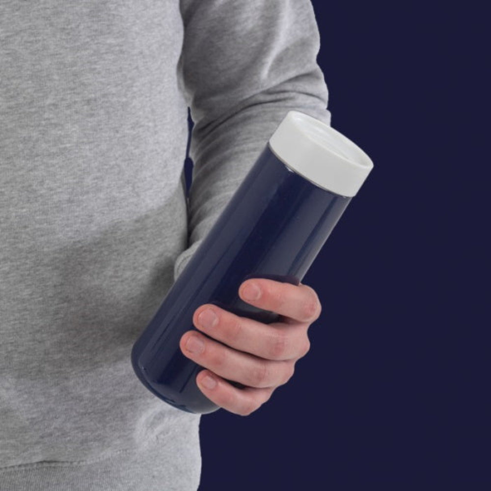 Kubek termiczny Lund London Mug L 30 ml – biało-indygowy, idealny do kawy i herbaty