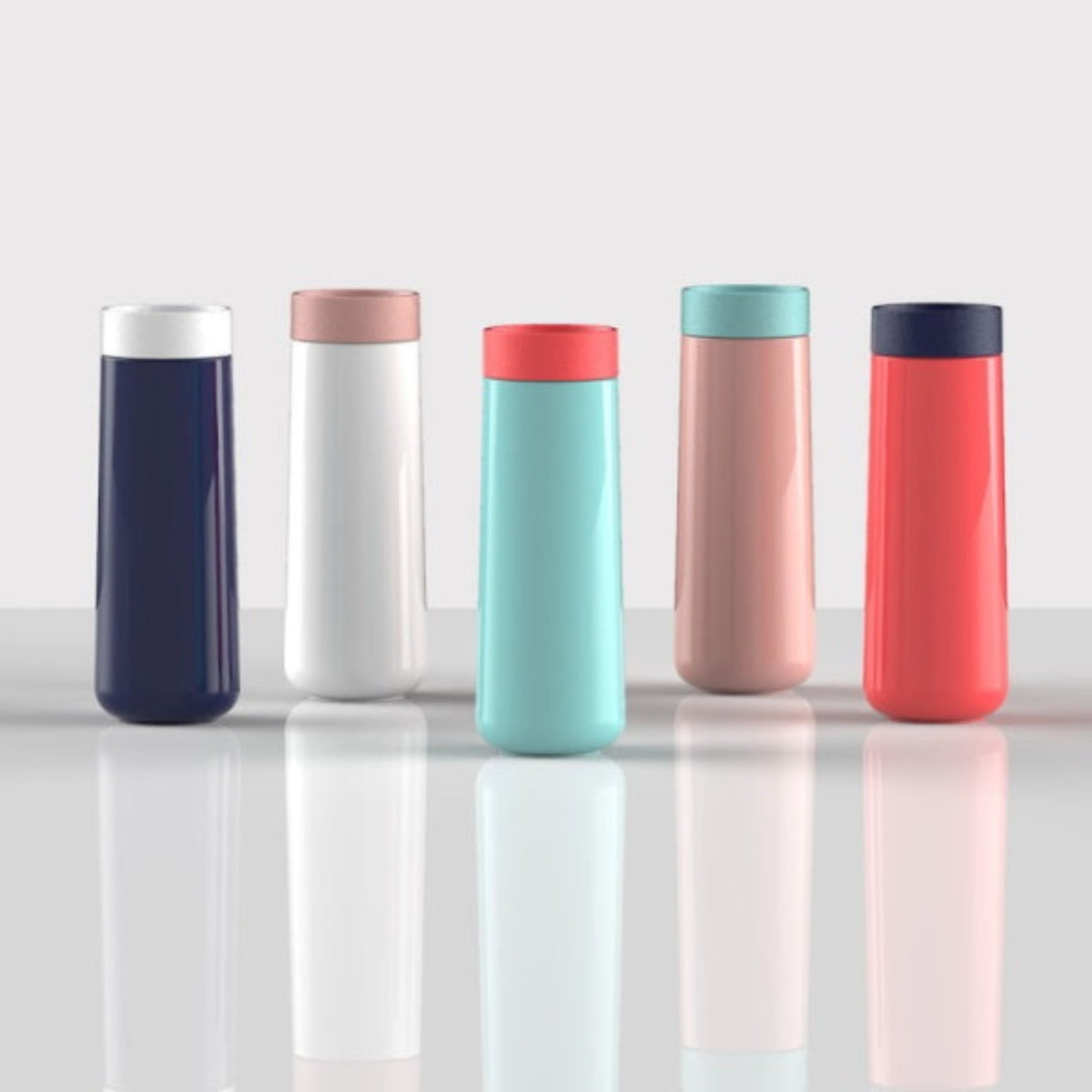 Kubek termiczny Lund London Mug L 30 ml – biało-indygowy, idealny do kawy i herbaty