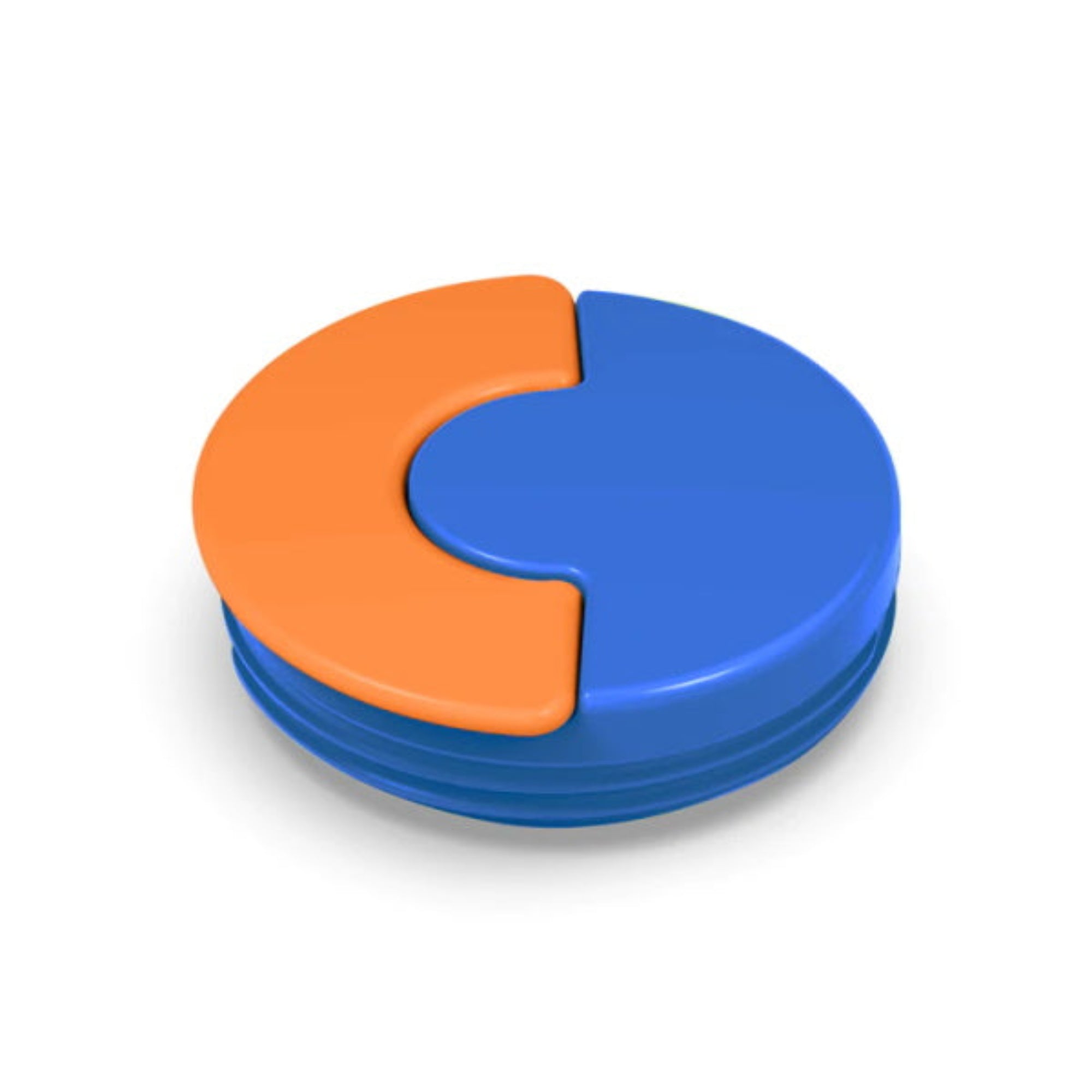 Niebieska nakrętka do termosu OmieBox – szczelna i bez BPA, kolor: blue sky