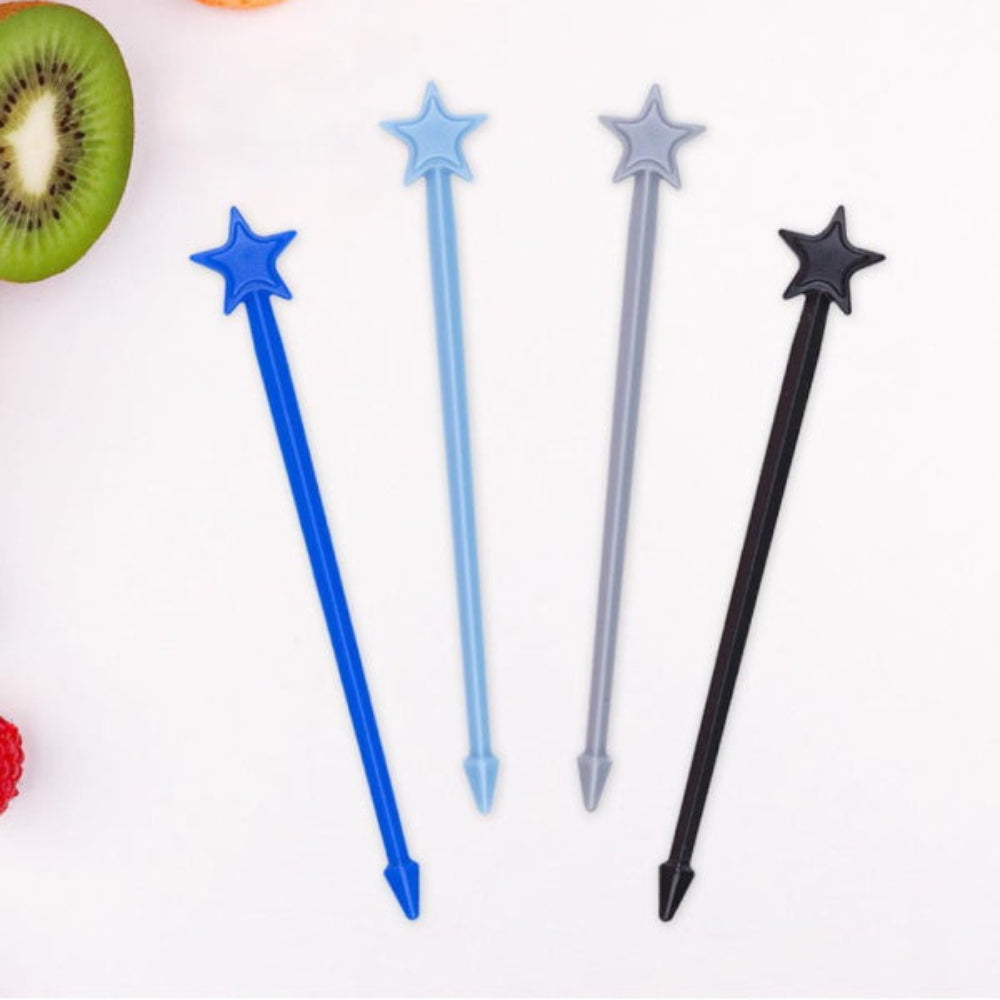 Kolorowe patyczki do przekąsek Lunch Punch– higieniczne, trwałe i wolne od BPA, świetne na kinderbal i do szkoły.