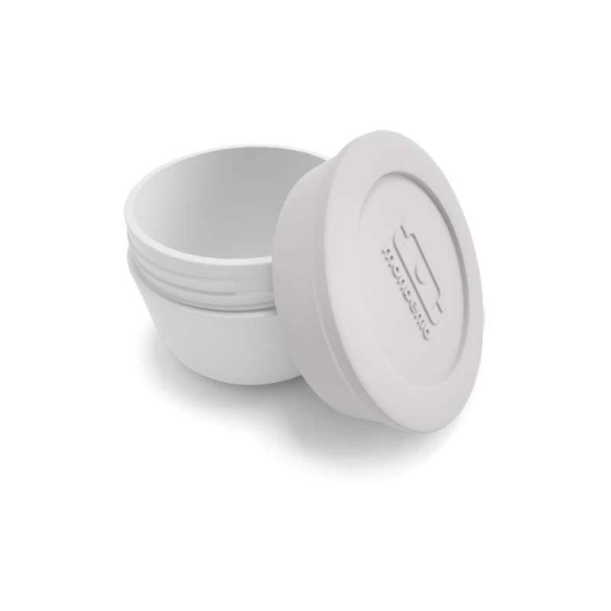 Monbento Temple L Coton – szczelny pojemnik 75 ml na sosy, dipy i jogurty. Kompatybilny z bento boxami, bez BPA, do mikrofalówki i zmywarki, kolor: szary