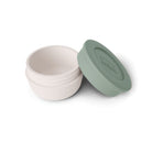 Monbento Temple M Natural Green – szczelny pojemnik 35 ml na sosy, dipy i jogurty. Kompatybilny z bento boxami, bez BPA, do mikrofalówki i zmywarki, kolor: zielony