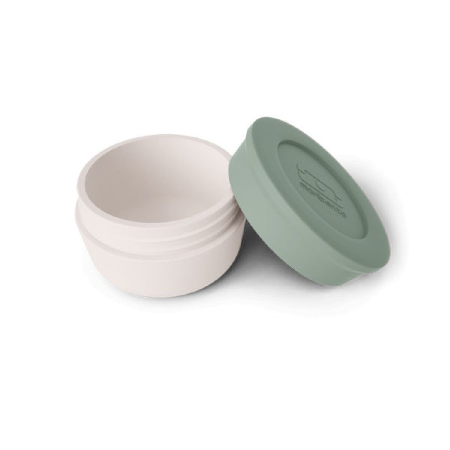 Monbento Temple M Natural Green – szczelny pojemnik 35 ml na sosy, dipy i jogurty. Kompatybilny z bento boxami, bez BPA, do mikrofalówki i zmywarki, kolor: zielony