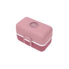 Monbento Tresor Blush – lunchbox dla dzieci z 3 pojemnikami. Lekki, szczelny i łatwy w otwieraniu. Idealny do szkoły, na wycieczkę i piknik, kolor: różowy