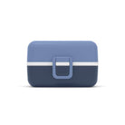 Monbento Tresor Infinity – lunchbox dla dzieci z 3 pojemnikami. Lekki, szczelny i łatwy w otwieraniu. Idealny do szkoły, na wycieczkę i piknik, kolor: niebieski