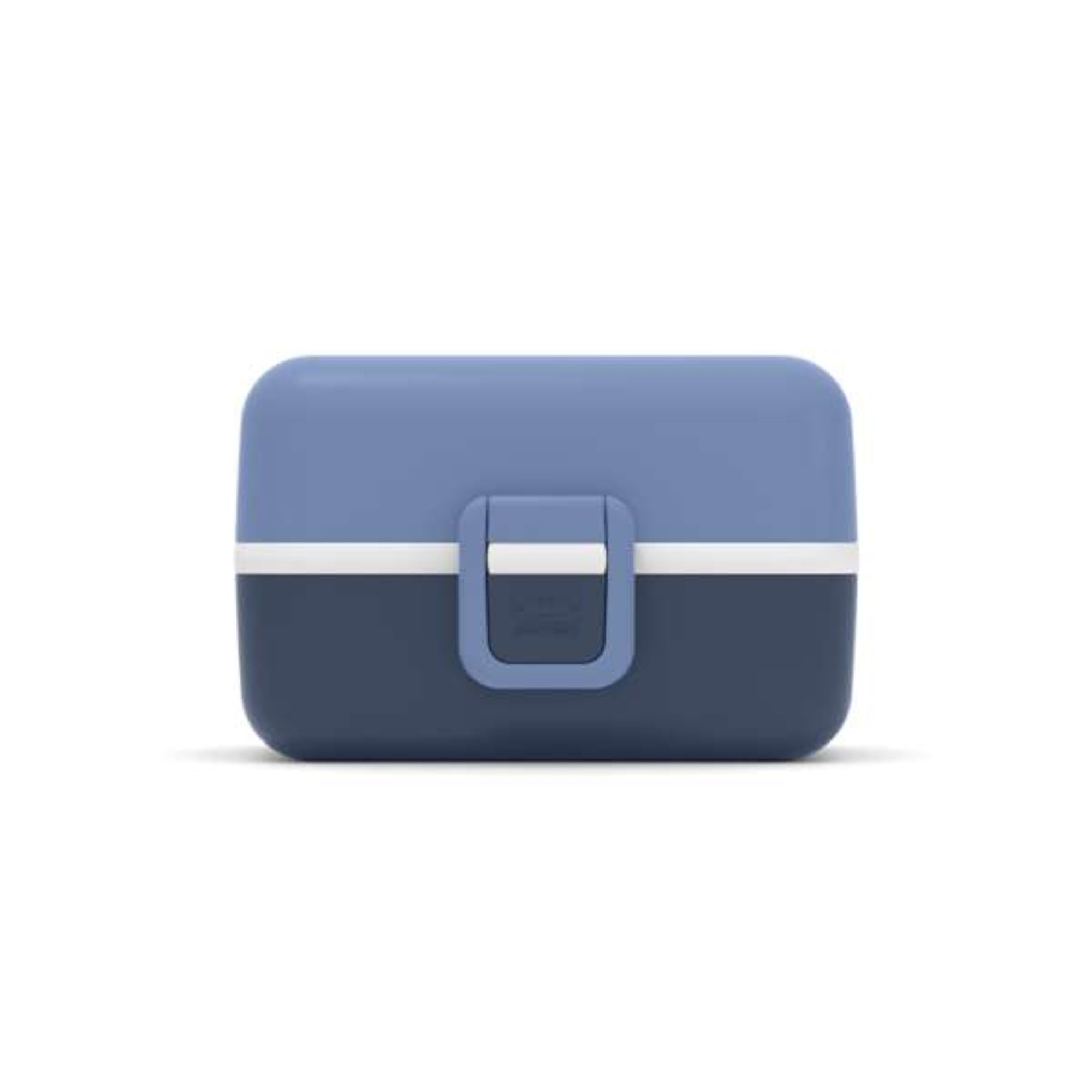 Monbento Tresor Infinity – lunchbox dla dzieci z 3 pojemnikami. Lekki, szczelny i łatwy w otwieraniu. Idealny do szkoły, na wycieczkę i piknik, kolor: niebieski